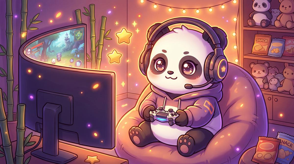 萝莉岛熊猫游戏视频